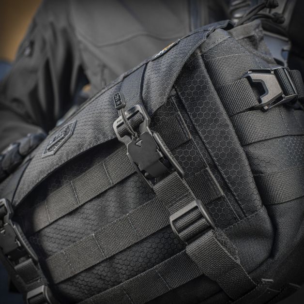 M-Tac сумка Messenger Bag Elite Hex Black
