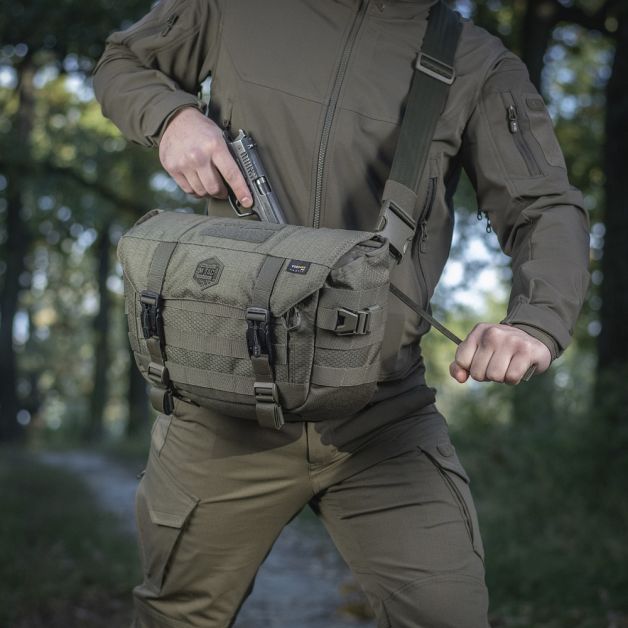 M-Tac сумка Messenger Bag Elite Hex Ranger Green