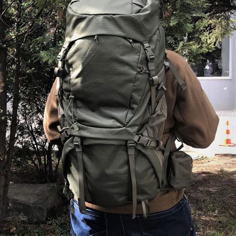 Франц. рюкзак армейский Sac De Montagne Modulable Olive