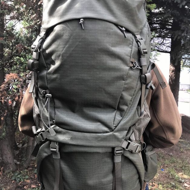 Франц. рюкзак армейский Sac De Montagne Modulable Olive