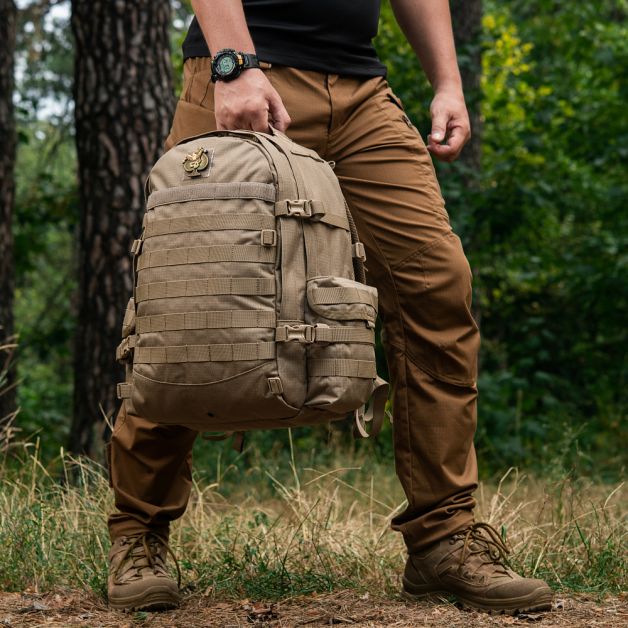 Франц. рюкзак с гидратором Sac De Combat 30L Modele 2009 Coyote