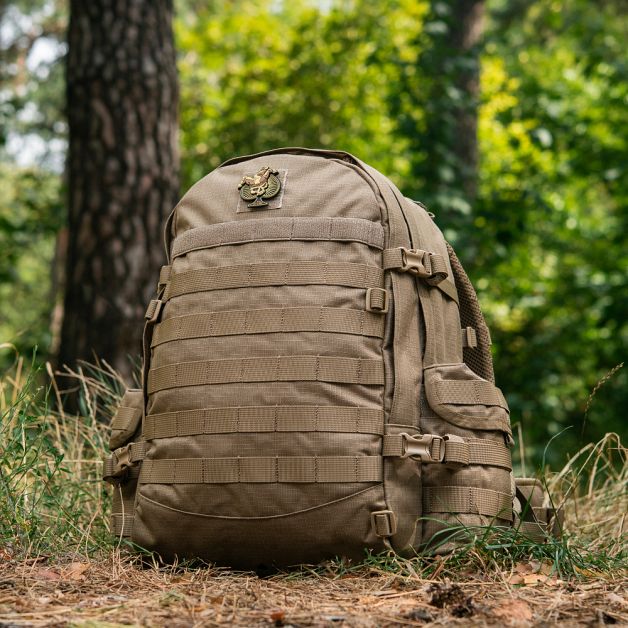 Франц. рюкзак с гидратором Sac De Combat 30L Modele 2009 Coyote