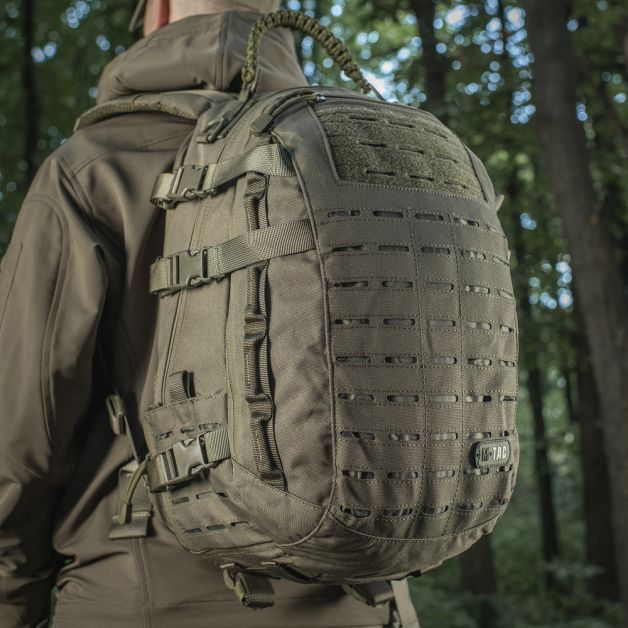 M-Tac рюкзак Mission Pack Laser Cut Dark Olive