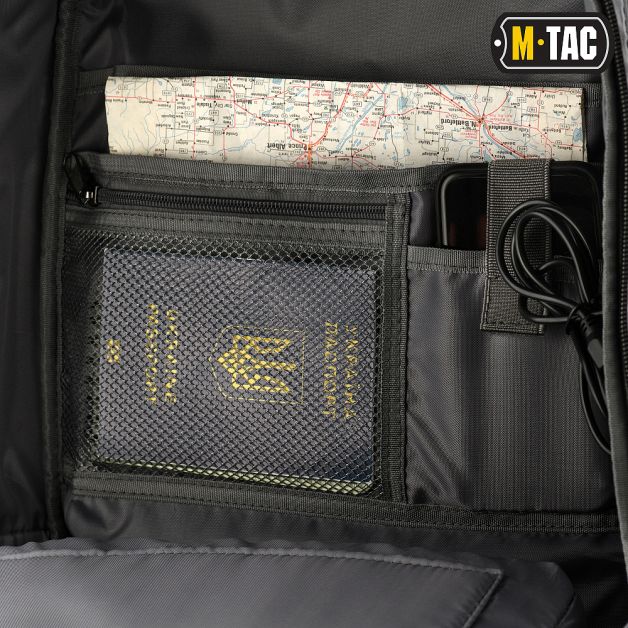 M-Tac рюкзак Urban Line Anti Theft Pack Dark Grey