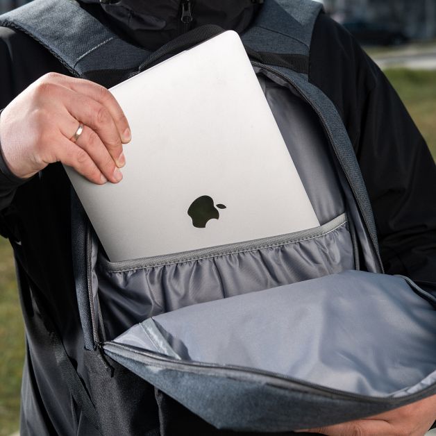 M-Tac рюкзак Urban Line Laptop Pack Dark Grey