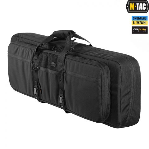 M-Tac кейс для оружия Elite 100 см. (2 отделения) с лямками Black