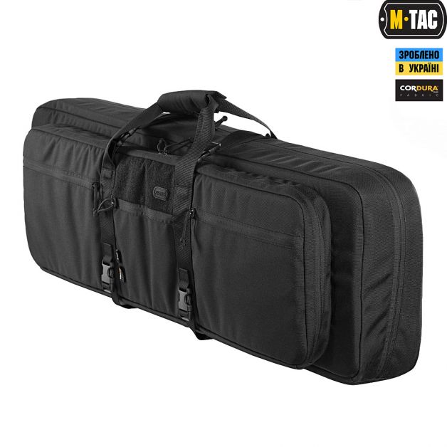 M-Tac кейс для оружия Elite 100 см. (2 отделения) с лямками Black