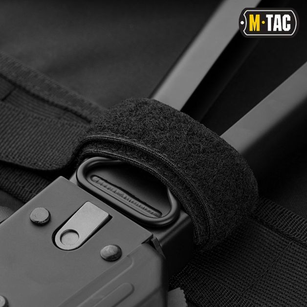 M-Tac кейс для оружия Elite 100 см. (2 отделения) с лямками Black