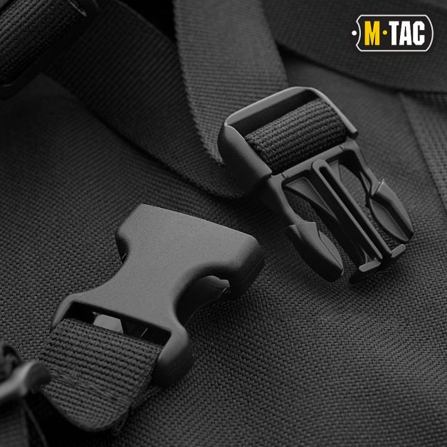M-Tac кейс для оружия Elite 100 см. (2 отделения) с лямками Black