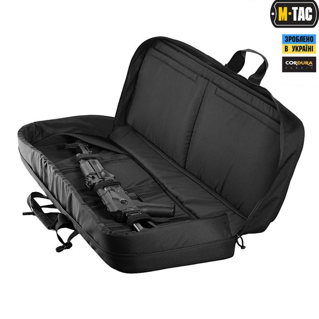 M-Tac кейс для оружия Elite 100 см. (2 отделения) с лямками Black