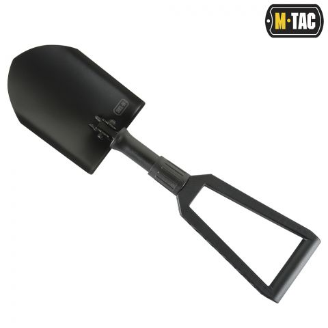 M-Tac лопатка складная с чехлом черная