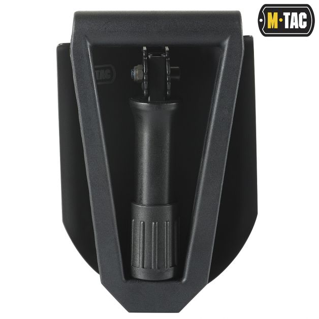 M-Tac лопатка складная с чехлом черная