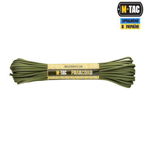 M-Tac паракорд 550 type III Army Grass 15м
