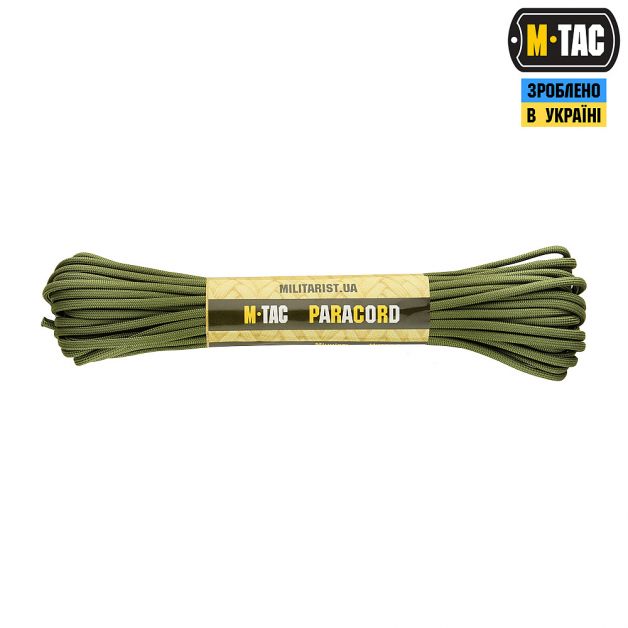 M-Tac паракорд 550 type III Army Grass 15м