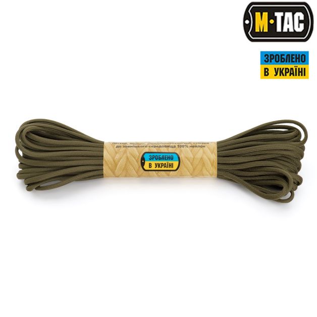M-Tac паракорд 550 type III Army Green 15м