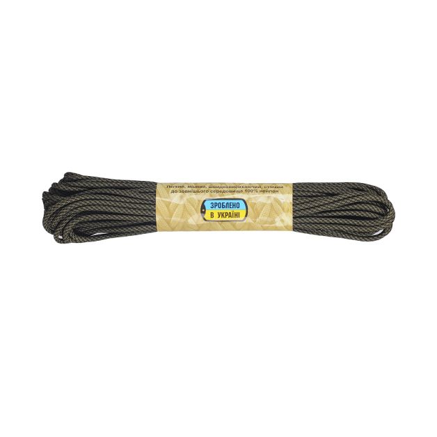 M-Tac паракорд 550 type III Army Green/Black Stairs 15м