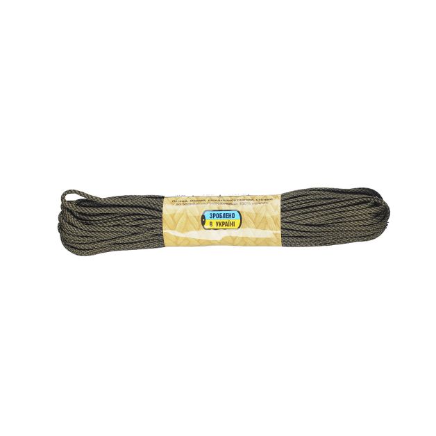 M-Tac паракорд 550 type III Army Green/Black Stairs 30м