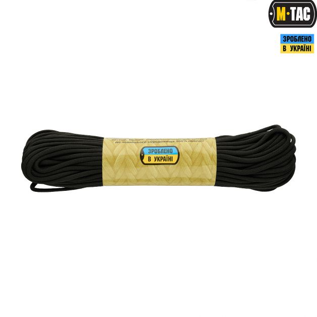 M-Tac паракорд 550 type III Black 30м