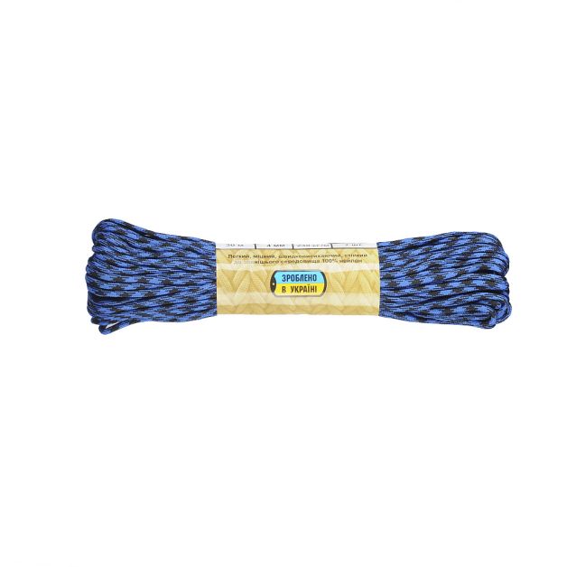 M-Tac паракорд 550 type III Black/Blue 30м