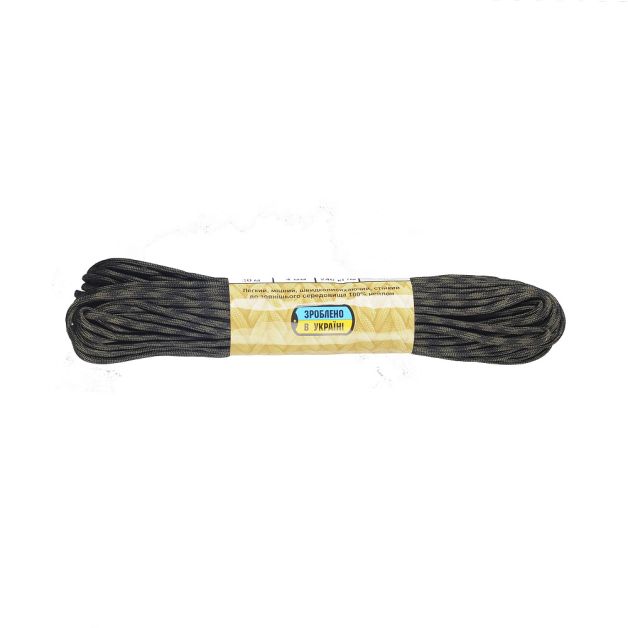 M-Tac паракорд 550 type III Black/Forest 30м