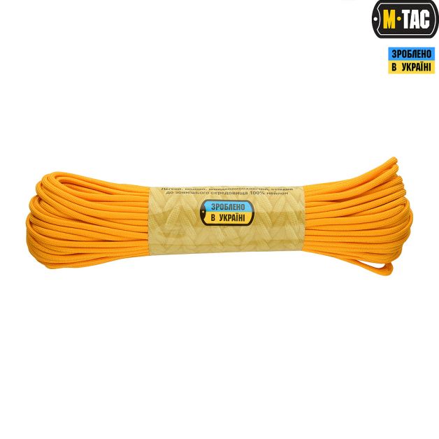 M-Tac паракорд 550 type III Goldenrod 30м