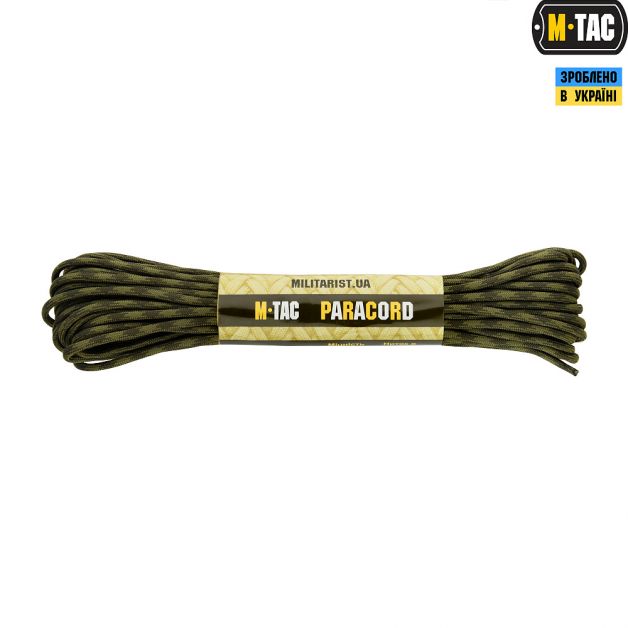 M-Tac паракорд 550 type III Green/Forest 15м