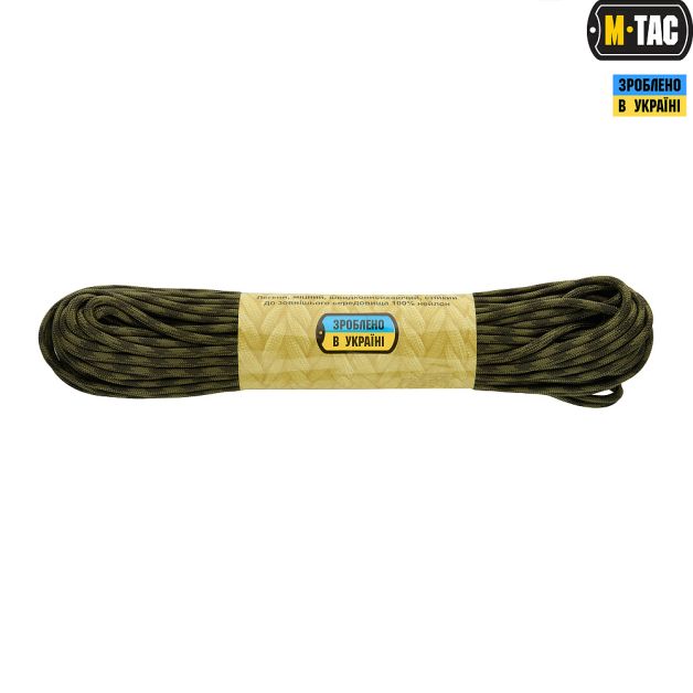 M-Tac паракорд 550 type III Green/Forest 30м