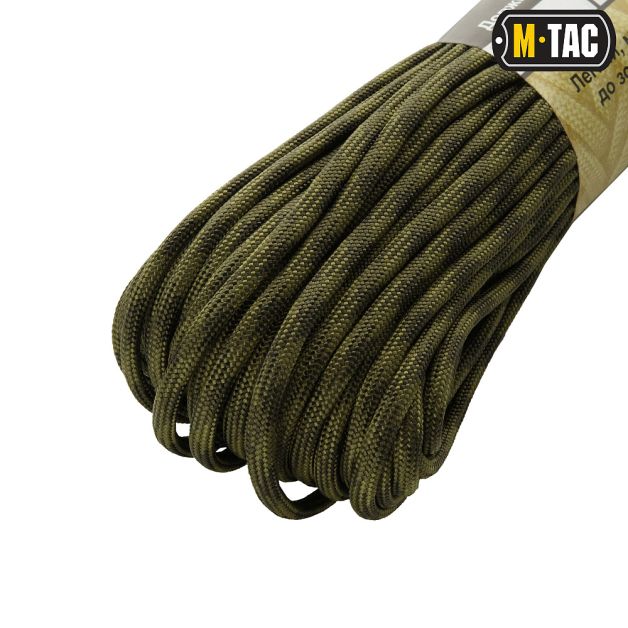 M-Tac паракорд 550 type III Green/Forest 30м