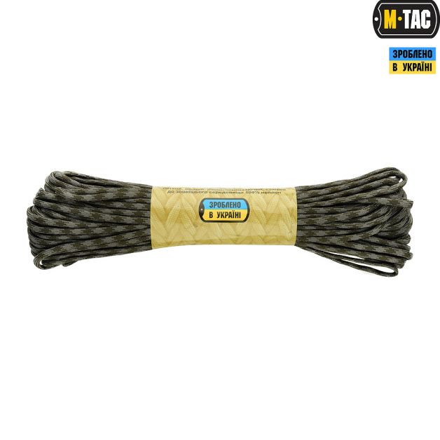 M-Tac паракорд 550 type III Grey Forest 30м