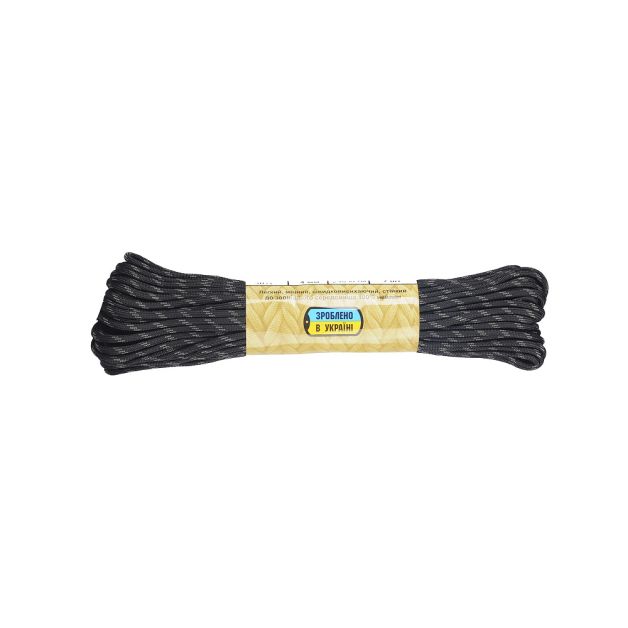 M-Tac паракорд 550 type III Thin Grey Line 30м