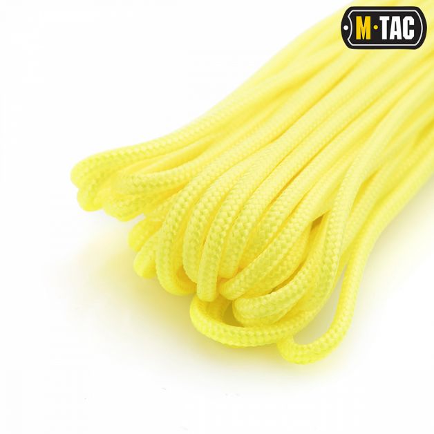 M-Tac паракорд Minicord Neon Yellow 15м