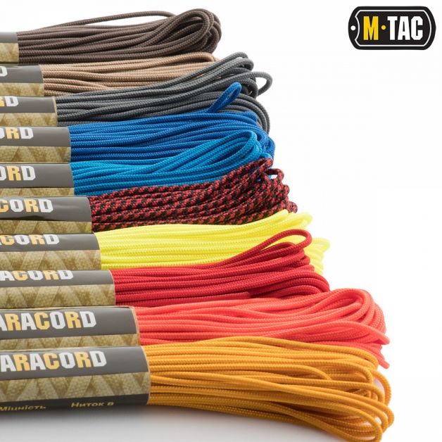 M-Tac паракорд Minicord Neon Yellow 15м