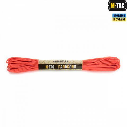 M-Tac паракорд Minicord Safety Orange 15м