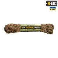 M-Tac паракорд Survival Desert Camo 15м