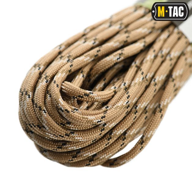 M-Tac паракорд Survival Desert Camo 15м