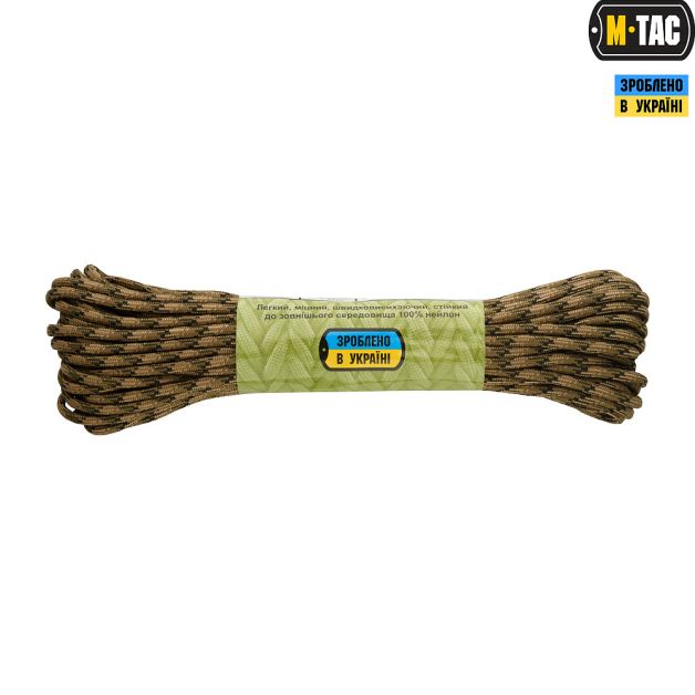 M-Tac паракорд Survival Field Camo 15м