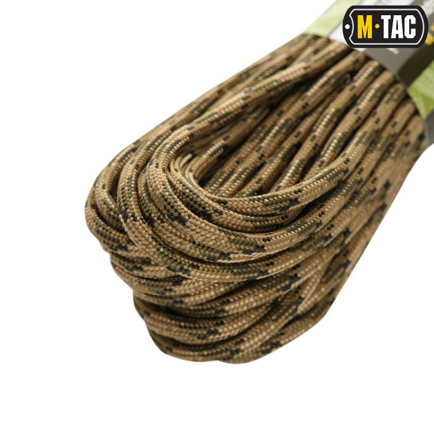 M-Tac паракорд Survival Field Camo 15м