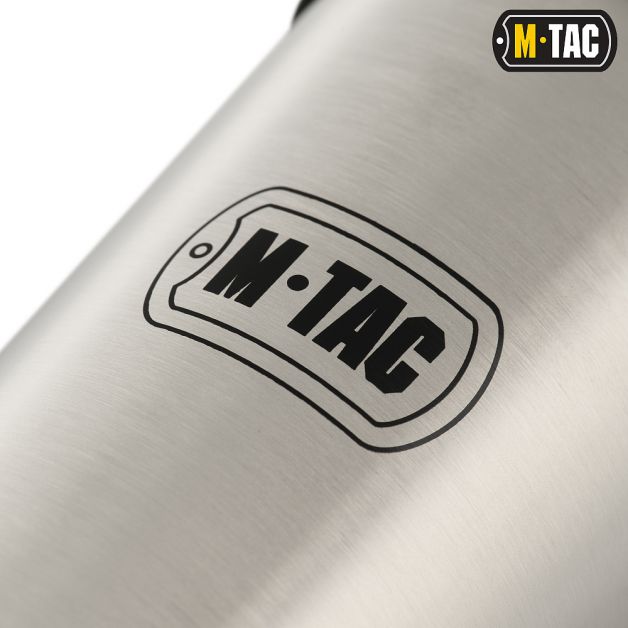 M-Tac термокружка с клапаном 450 мл нерж.