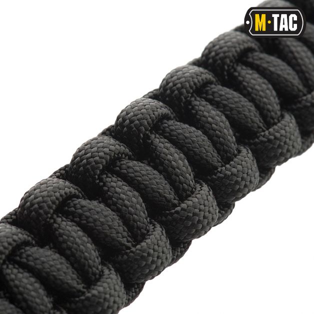 M-Tac браслет паракорд Каратель чорний