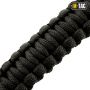 M-Tac браслет паракорд с искровысекателем и свистком Black