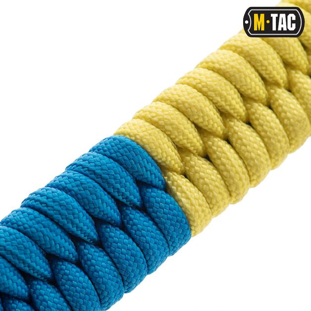 M-Tac браслет паракорд жовто-блакитний