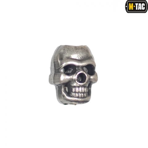 M-Tac бусина Skull Stopper Metal Brushed