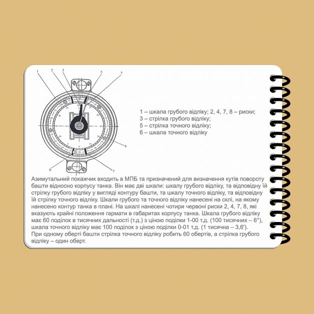 Ecopybook Tactical Блокнот екипажу танка Т-64
