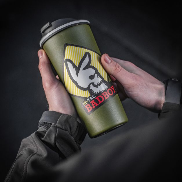 M-Tac наклейка Bad Boy светоотражающая Black