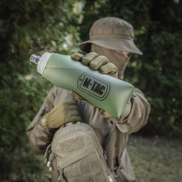 M-Tac бутылка для воды мягкая 600 мл. олива