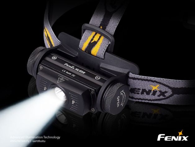 Fenix фонарь налобный HL60R Black
