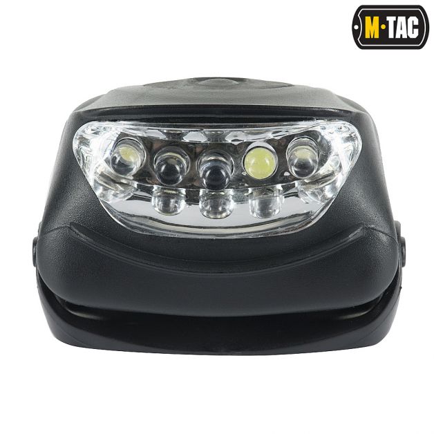 M-Tac фонарь налобный 4+1 LED Black
