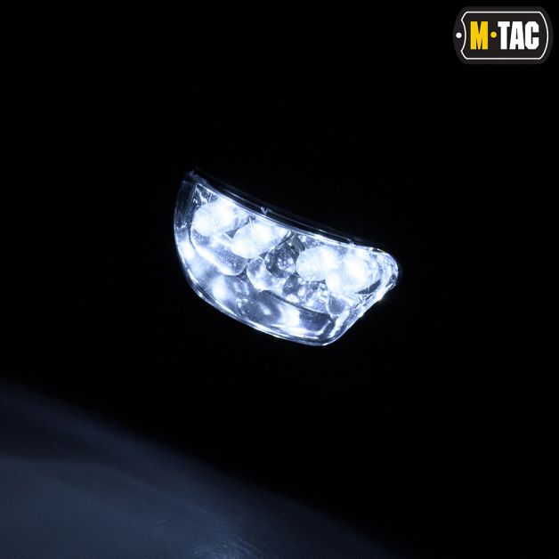 M-Tac фонарь налобный 4+1 LED Black