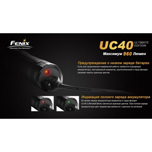 Fenix фонарь UC40 UE