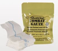 QuikClot кровозупинний бинт Combat Gauze Z-Fold 7,5см/3,7см